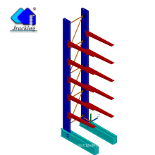 Prateleiras verticais resistentes do armazenamento da folha de metal da loja da qualidade de Jracking